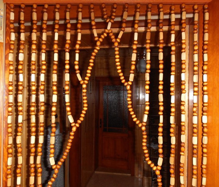 Бамбуковые шторы на дверной проем: виды и преимущества, как использовать в интерьере - 17 фото