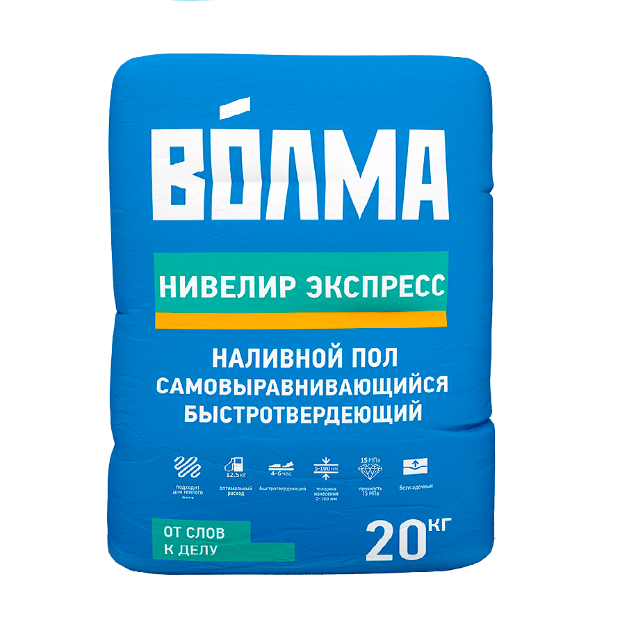 Наливной пол Волма: ассортимент, характеристики, расчет расхода и отзывы