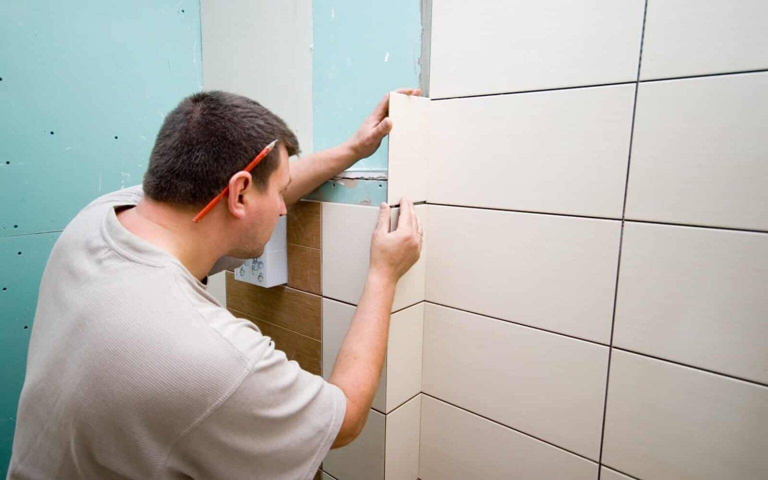 Укладка клинкерной плитки на фасад здания и крыльцо