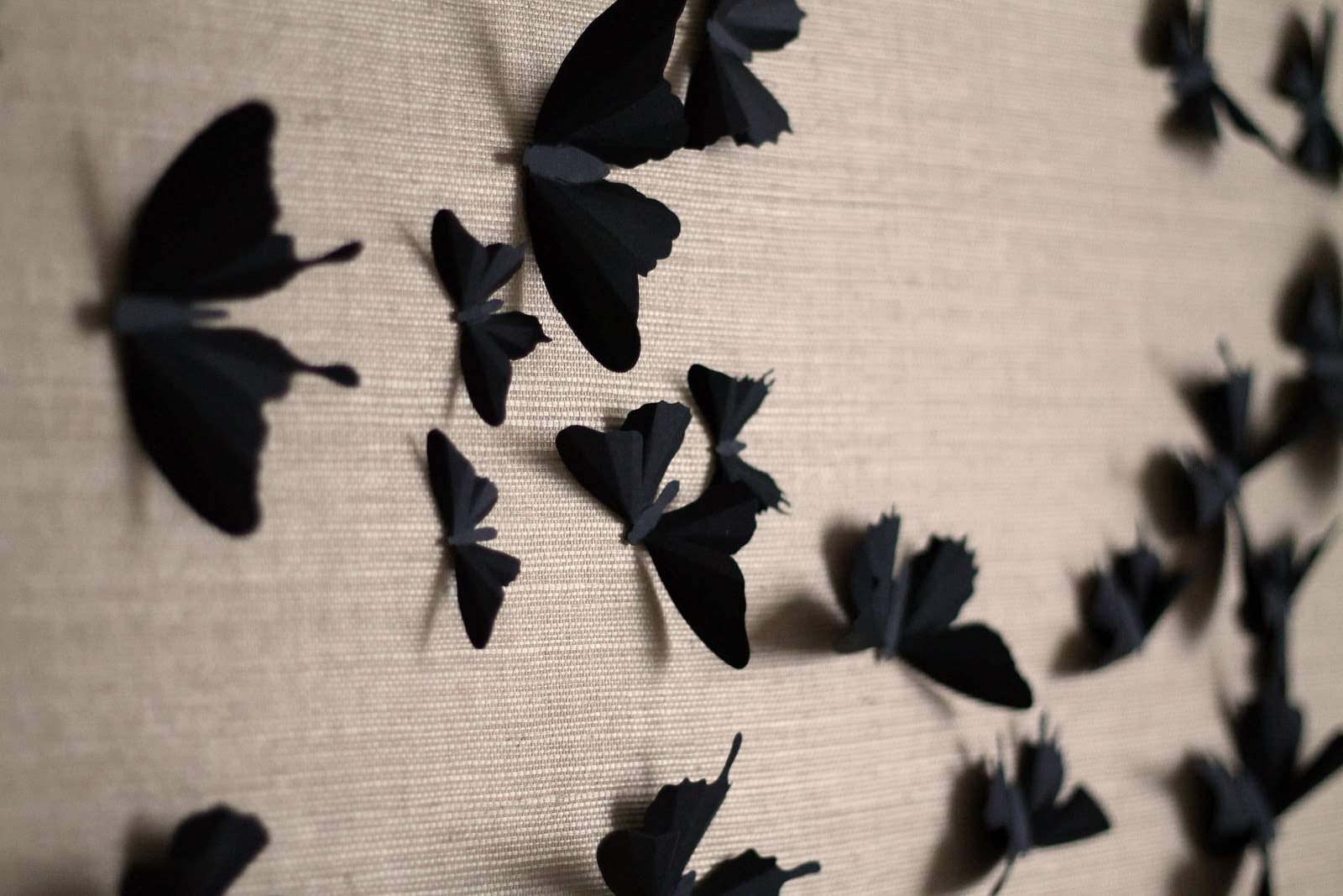Декор стен бабочками своими руками +60 фото идей