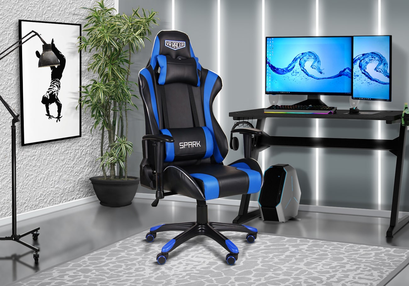 Геймерское кресло Gamer Blue