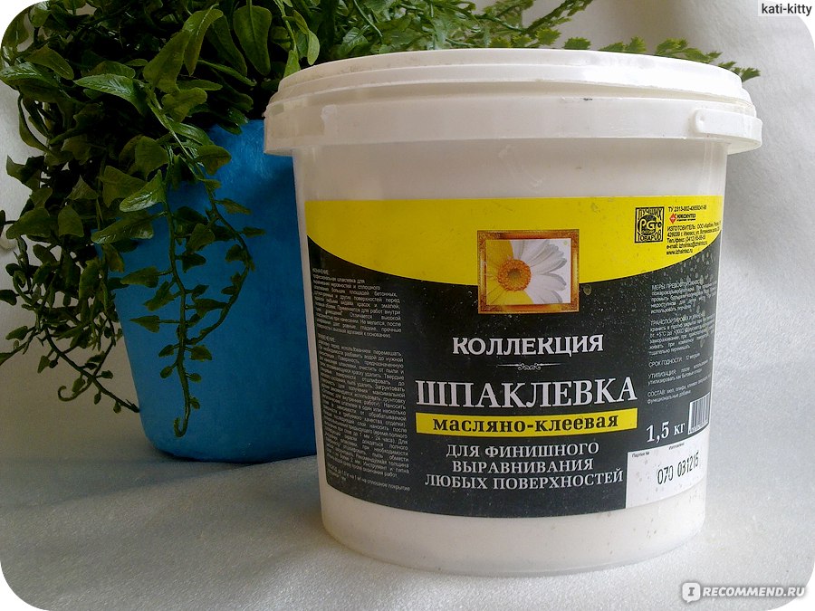 Масляно-клеевая шпатлевка: технические характеристики, состав