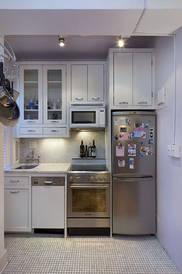 Холодильник на кухне: дизайн, расположение на кухне, как спрятать, поставить и вписать холодильник