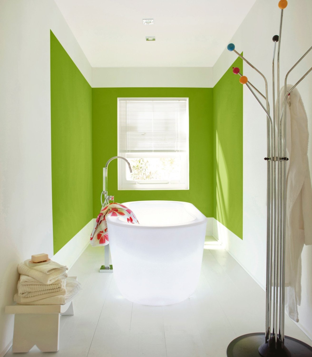 50 идей покраски стен в ванной комнате: фото интерьера - mnogovdom.ru