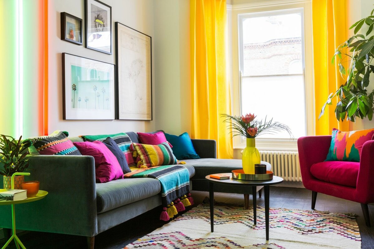 цветовые схемы для интерьера гостиной