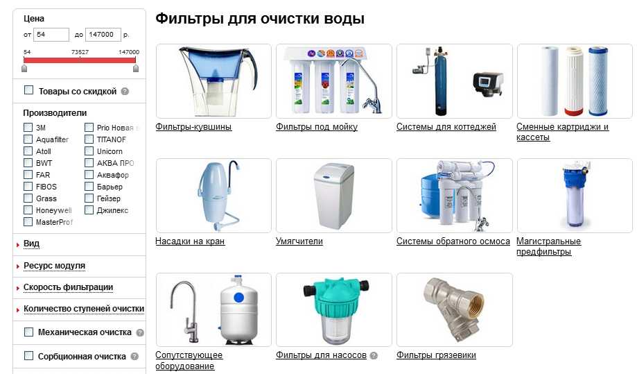 Какой фильтр для очистки воды выбрать для дома и квартиры