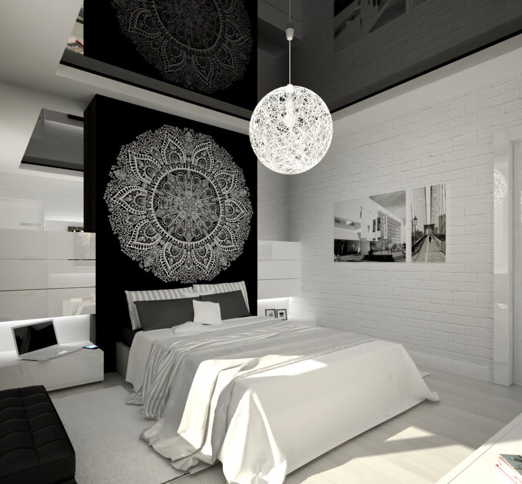 Черная спальня — идеи оформления дизайна интерьера [130 фото]