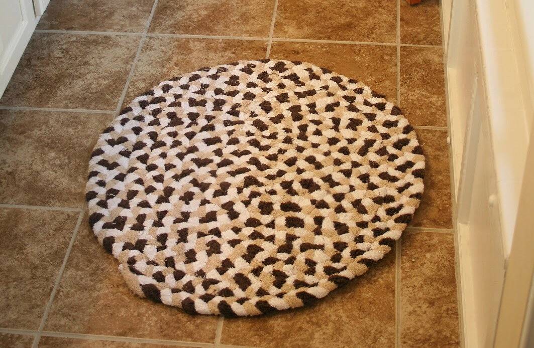Коврик в ванную своими руками: 10 мастер-классов с фото и видео