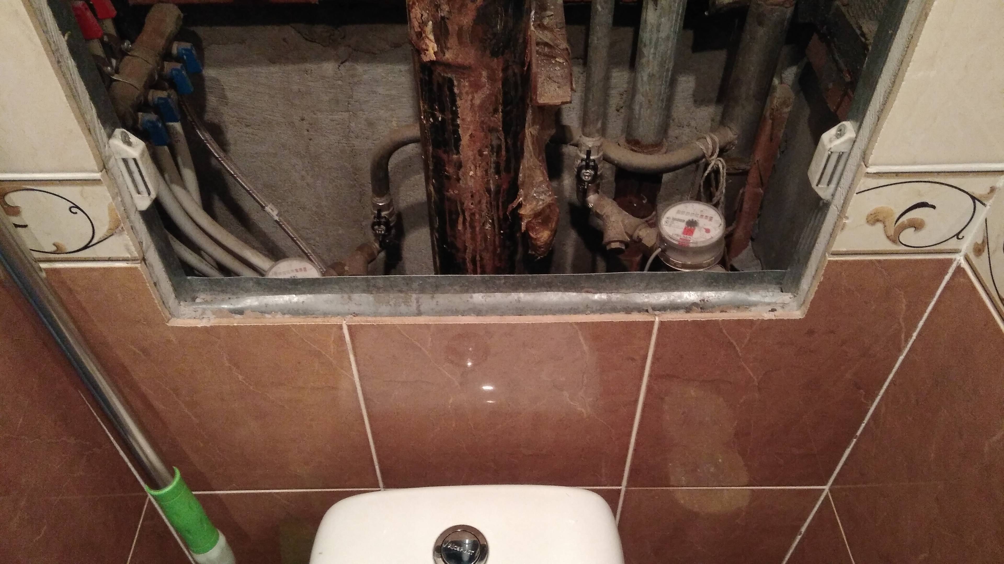 Способы, как спрятать трубы в ванной комнате