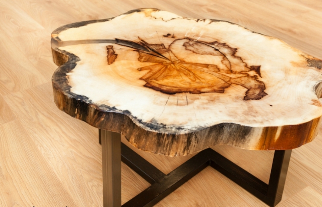 Деревянная мебель и декор из слэбов: особенности, изготовление и уход