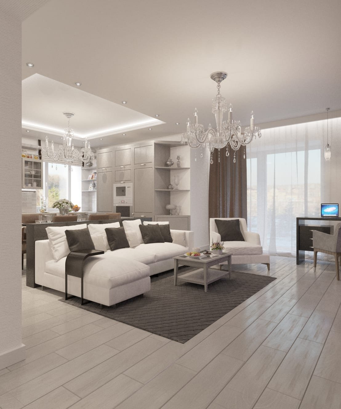Дизайн квартиры-студии: красивые фото-идеи оформления интерьера 2023 года. 120 вариантов обустройства, освещения и зонирования