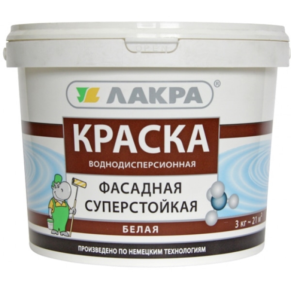 Виды красок для фасада или как выбрать фасадную краску для наружных работ