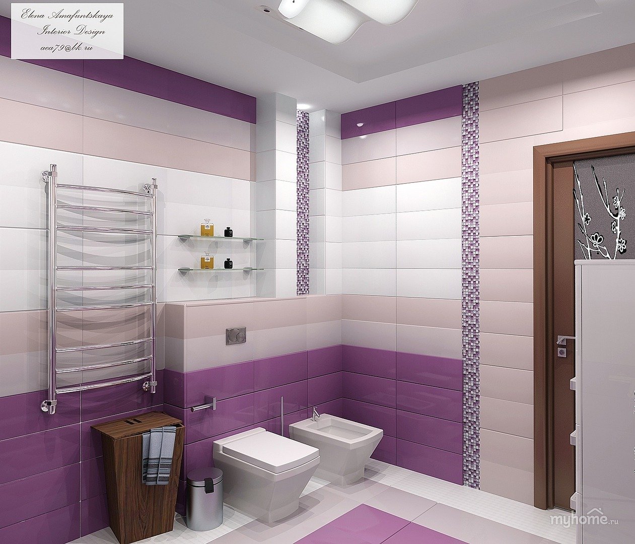 Фиолетовая ванна: комната в сиреневом цвете, фото и дизайн в фиолетовых тонах, мебель с белым и темная плитка
фиолетовая ванная: 6 стилей, 6 решений – дизайн интерьера и ремонт квартиры своими руками