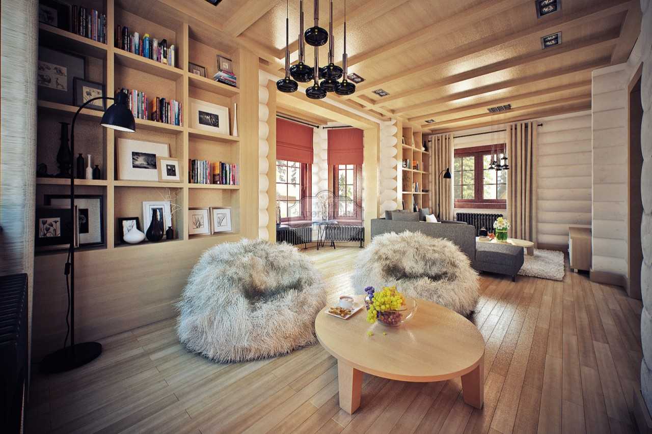 Отделка деревянного дома внутри: 30 фото с идеями внутренней отделки деревянного дома