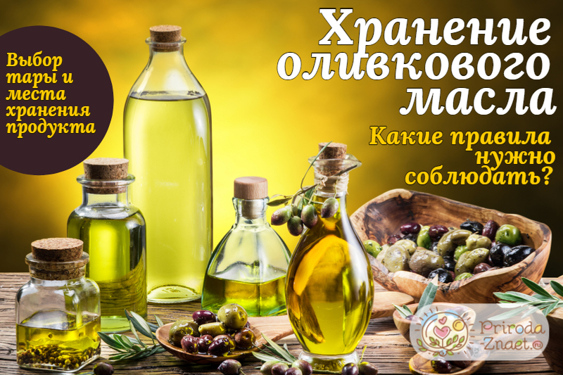 Как правильно хранить оливковое масло в домашних условиях