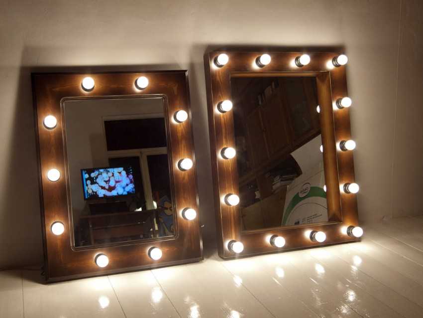 Гримерное зеркало своими руками: от света и электрики к конструкции и её улучшению | дизайн интерьера