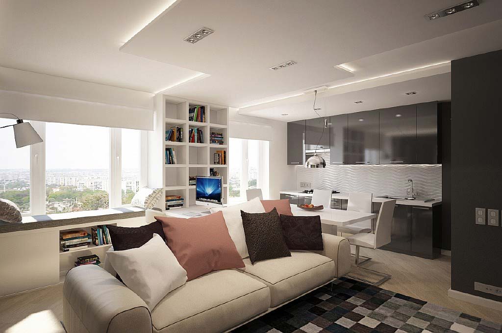 Квартира 80 кв. м.: правила организации пространства, советы по распределению места и подбор единого стиля