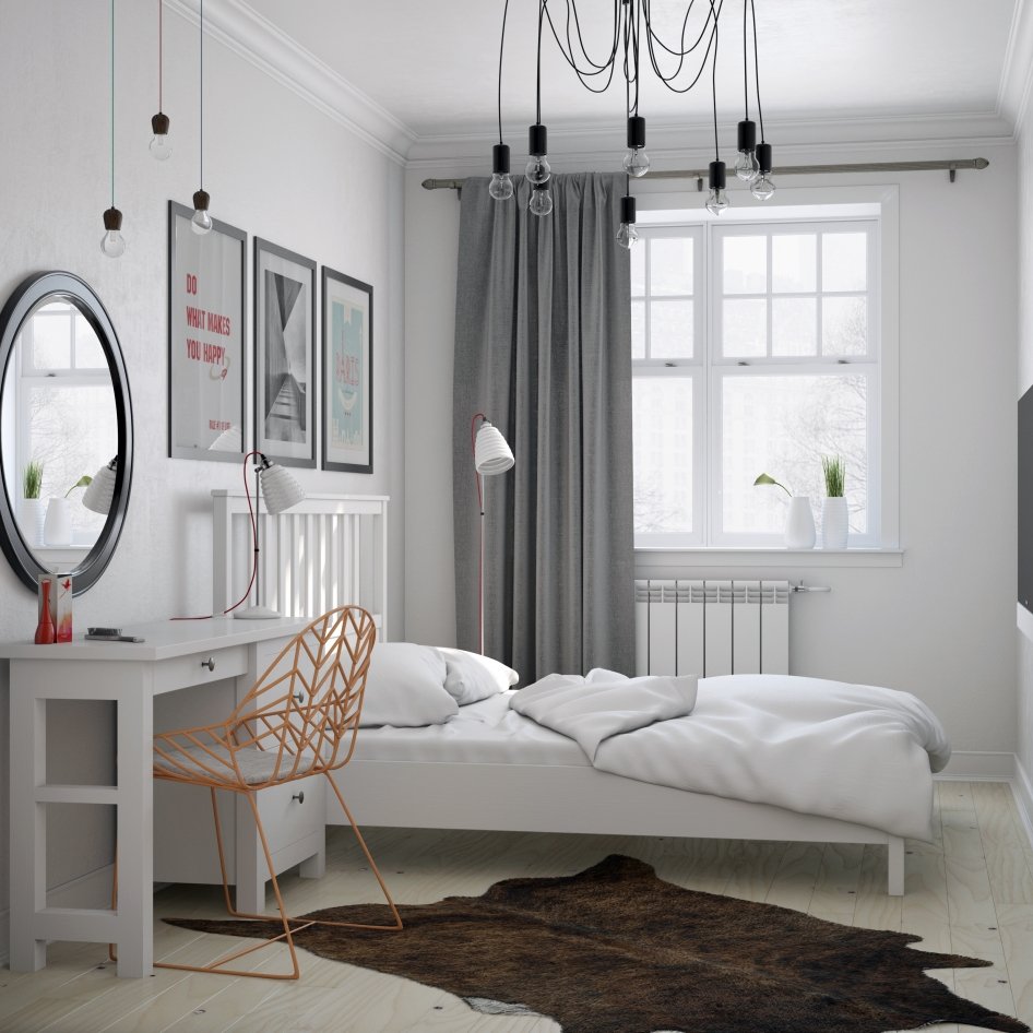 Спальня в скандинавском стиле: фото и обзор особенностей дизайна | дом мечты