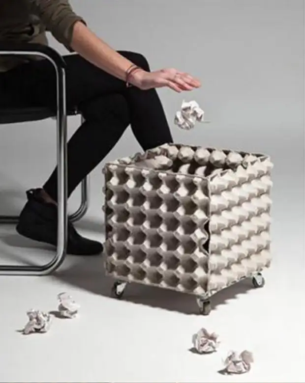 Что можно сделать из коробок из под яиц. оригинальные поделки, которые можно смастерить из обычных картонок для яиц | идеи дизайна интерьера