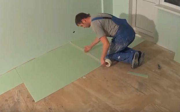 Укладка ламината на бетонный пол своими руками пошаговая инструкция