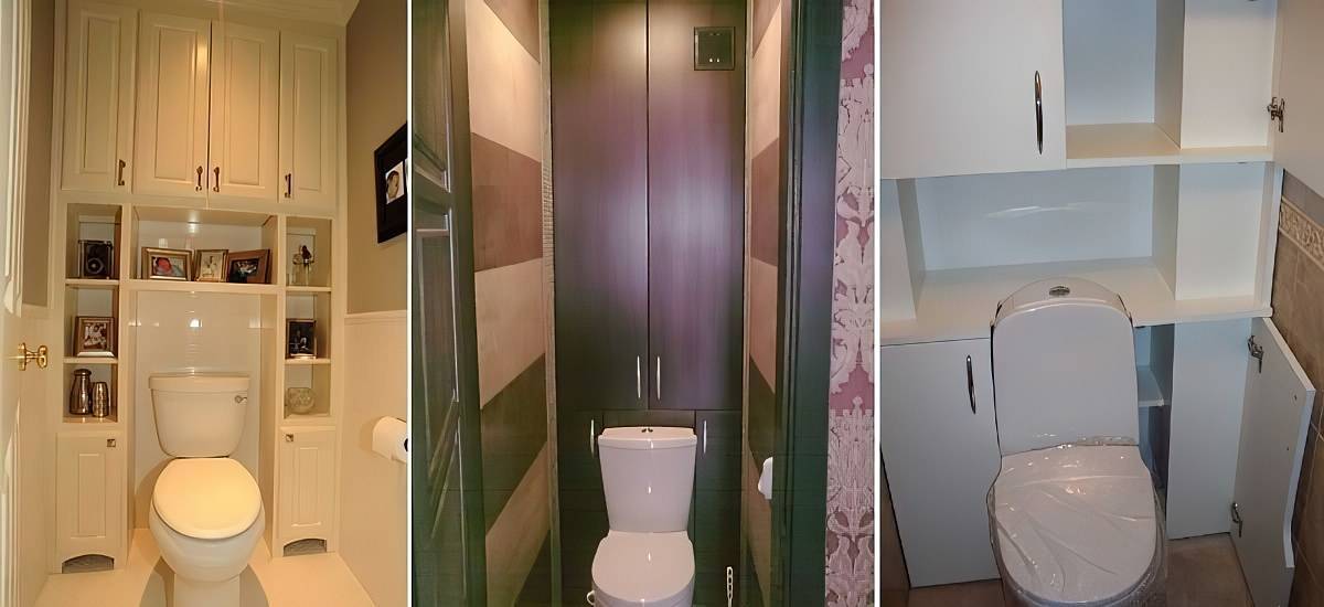 Шкаф в туалет - большой выбор идей по созданию практичного шкафчика (90 фото)