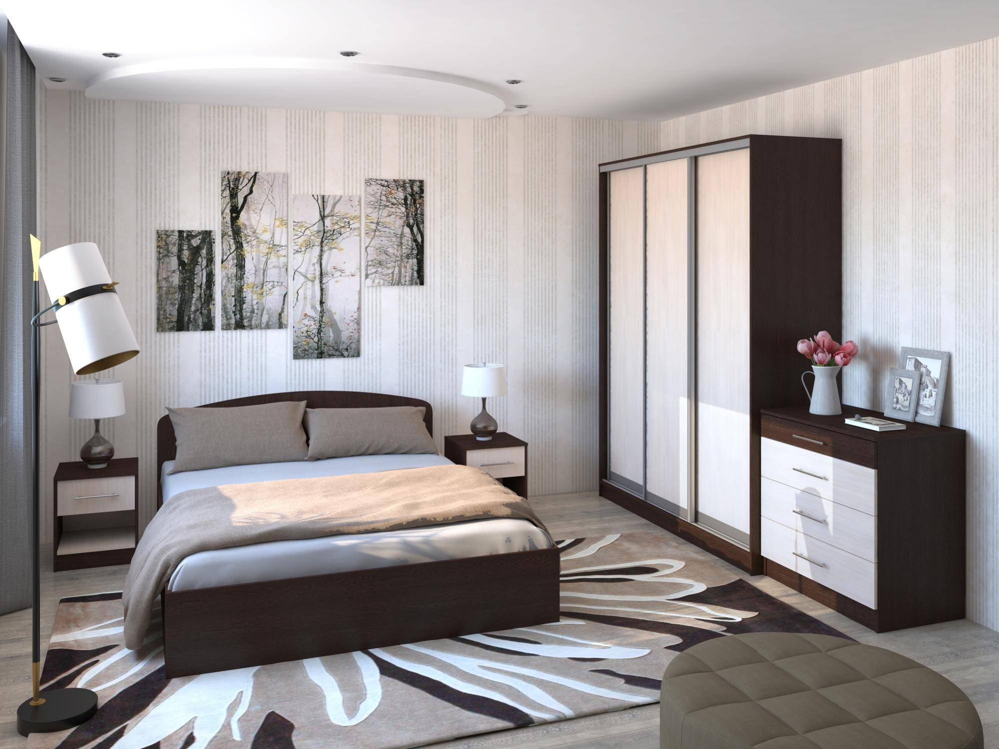 Современная мебель для спальни: 100 фото лучших новинок дизайна мебели в интерьере спальни