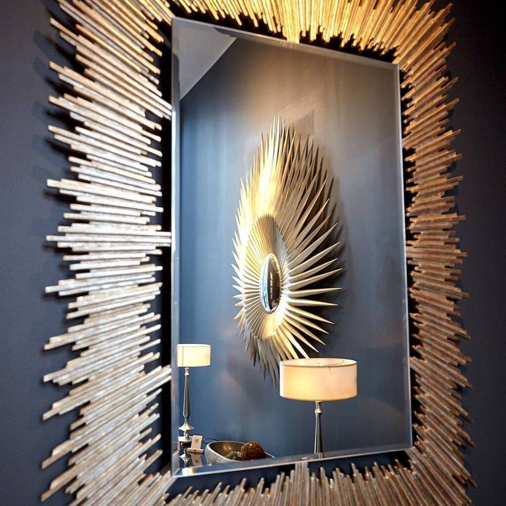 Декор зеркала своими руками: материалы, техники