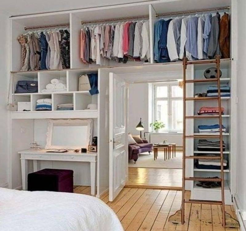 Организация пространства в шкафу: 16 методов