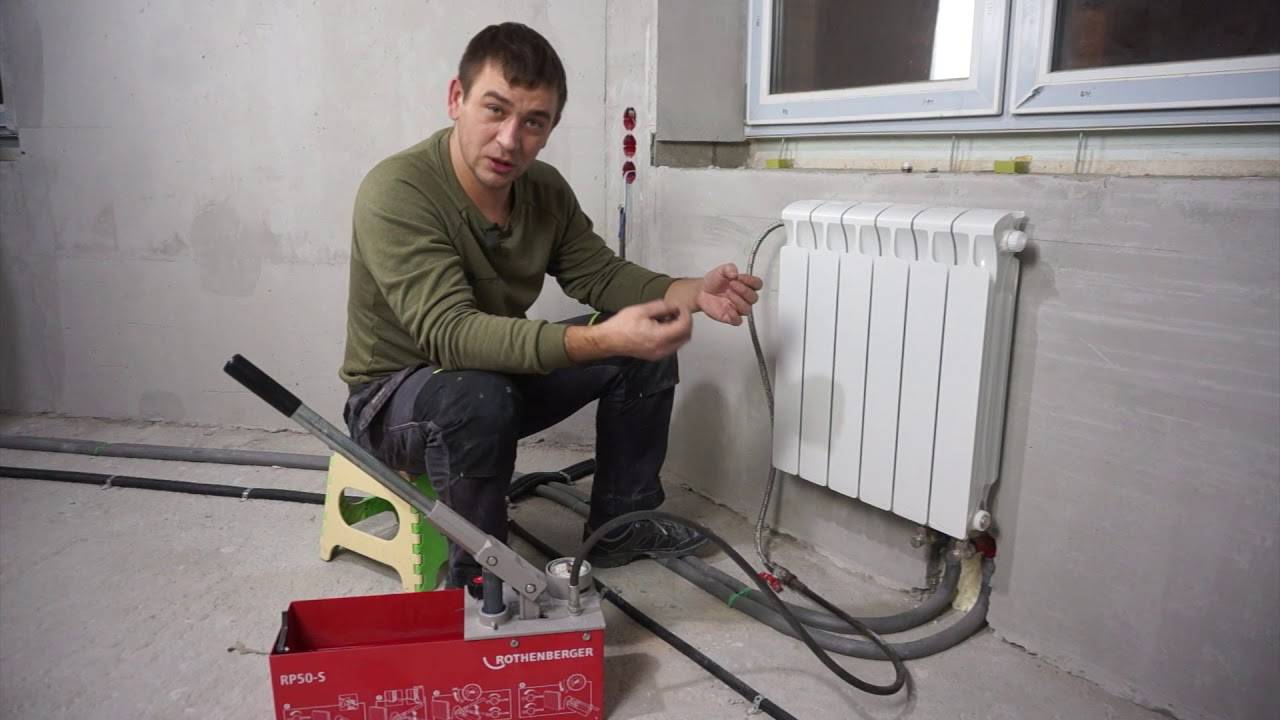 Опрессовка системы отопления: без проблем и лишних сложностей