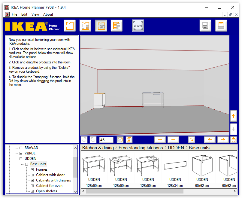 Инструкция работы в программе ikea home planner. создание эргономичного пространства с помощью программы проектировщик икеа