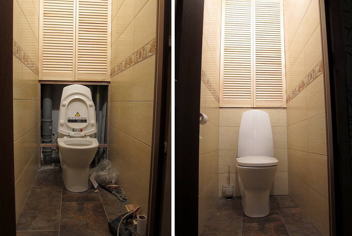 Как закрыть канализационную трубу в туалете: чем заделать, спрятать