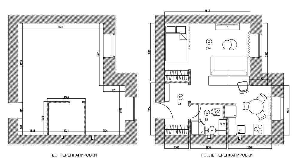 Квартира 33 кв. м.: 100 фото лучших идей дизайна и правильного украшения квартиры