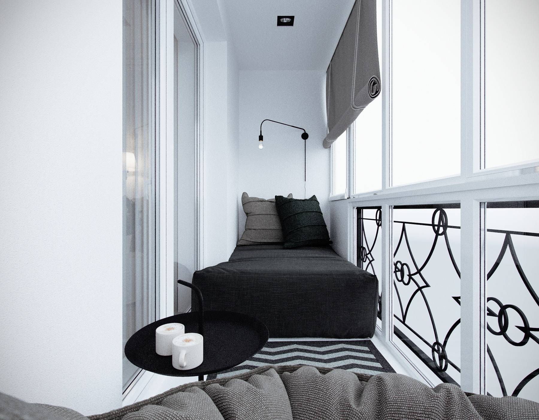 Дизайн спальни с балконом: стили, варианты с примерами