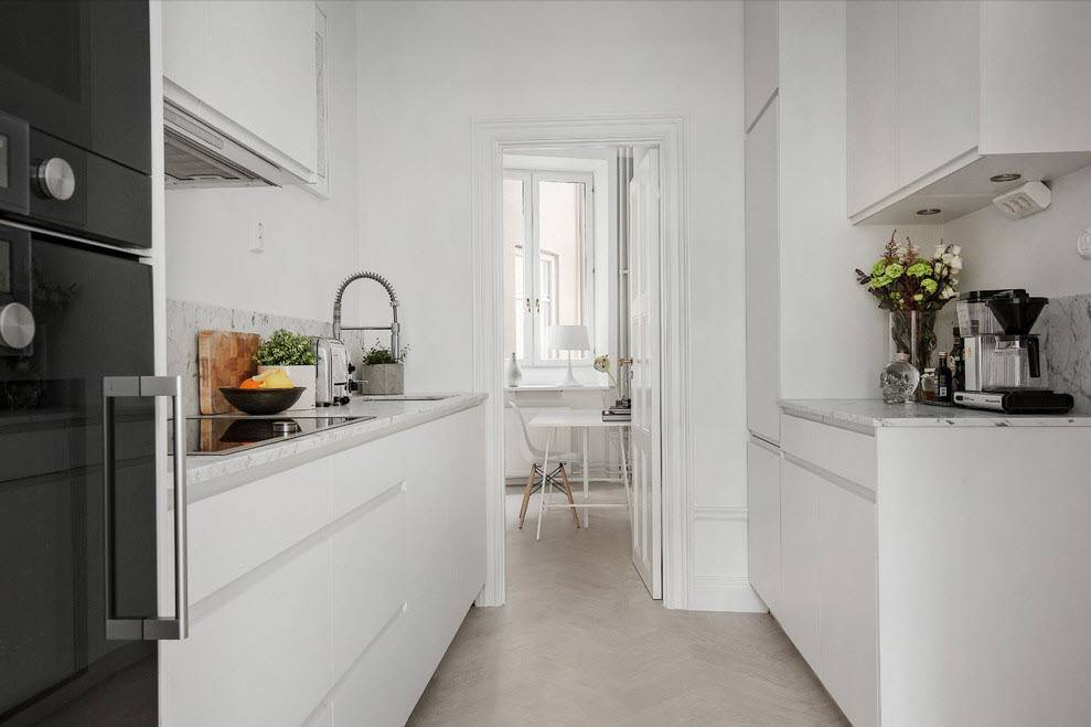 Кухня в коридоре: как сделать | ремонт и дизайн кухни своими руками