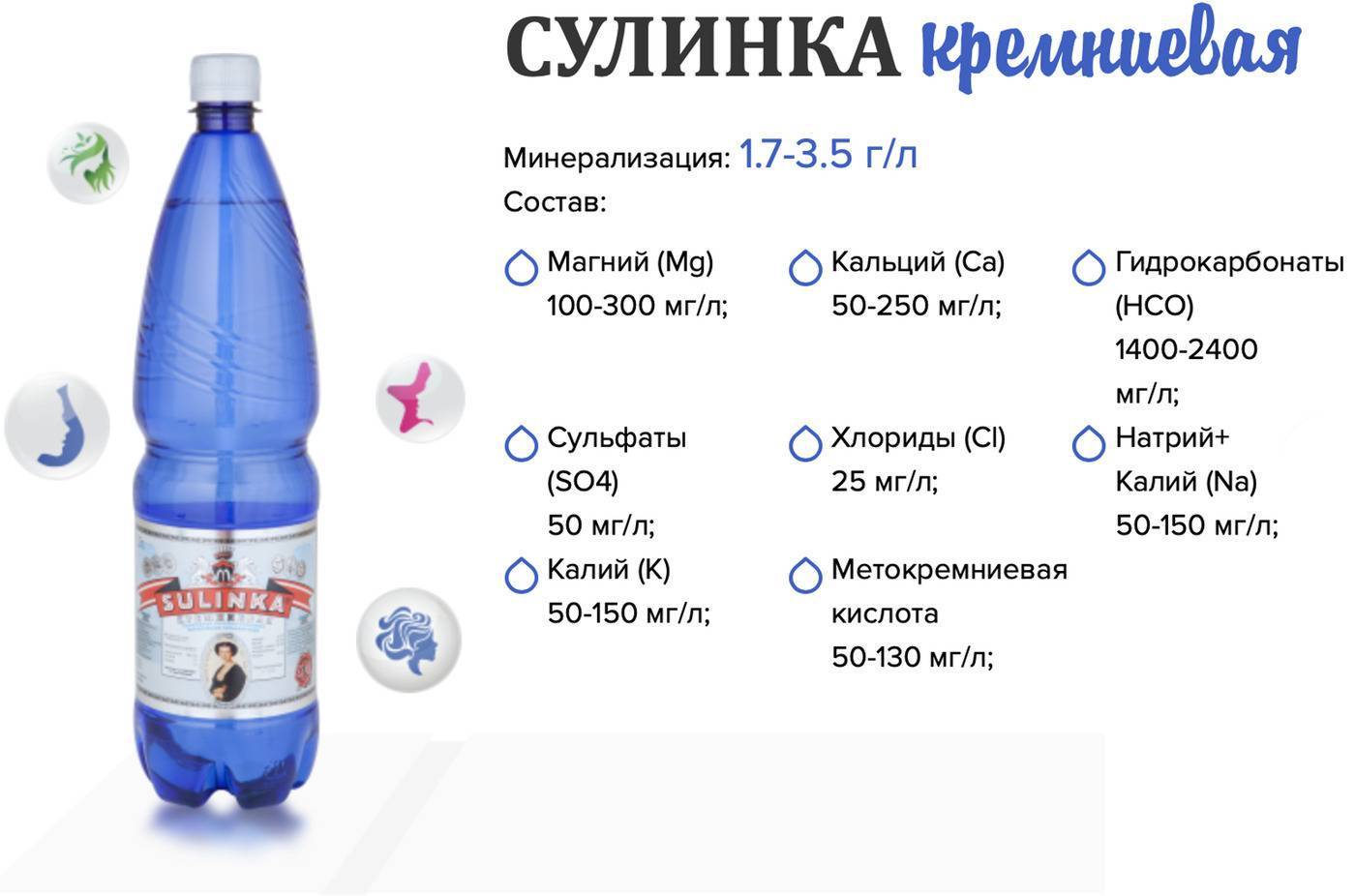 Кремниевая минеральная вода польза и противопоказания. активированная кремниевая вода или акв: польза, методика применения и вред
