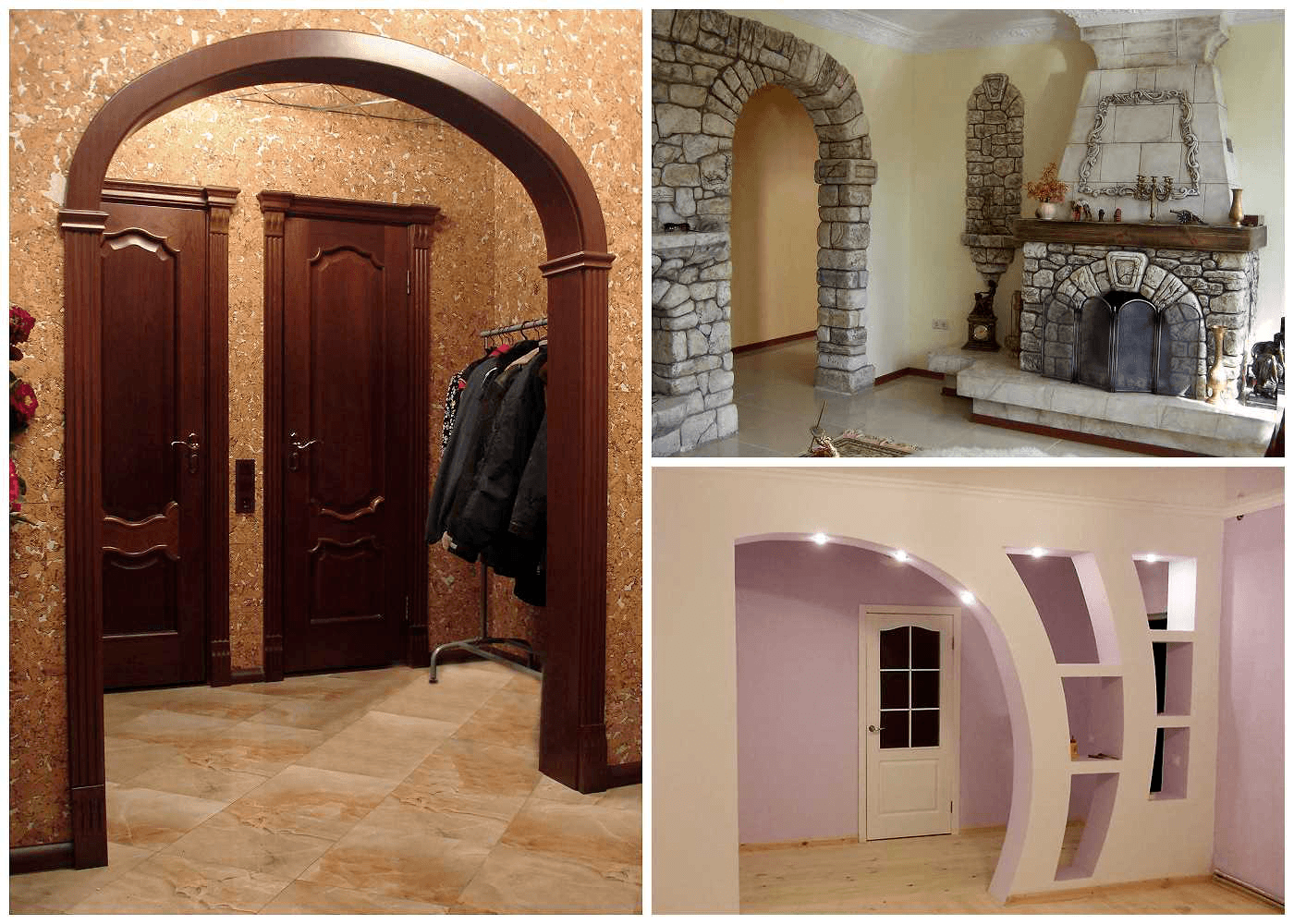Межкомнатные арки (75 фото): эффектное оформление дверного проема в интерьере квартире