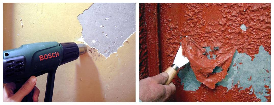 Как очистить стены от краски - wikihow