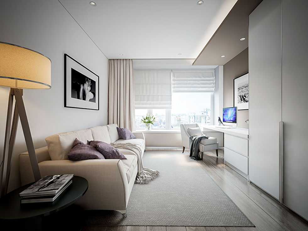 Интерьеры маленьких квартир (130 фото): красивые новинки дизайна 2023 года! примеры идеального сочетания светлых и тёмных оттенков в декоре