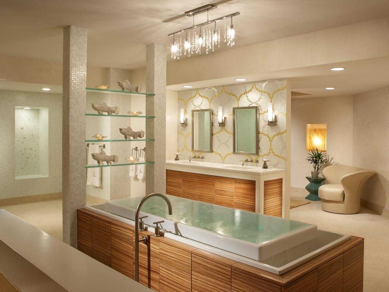Уровень ванной комнаты. Освещение в ванной. Светильники для ванной комнаты. Красивые Ванные комнаты. Светильники в ванной комнате в интерьере.