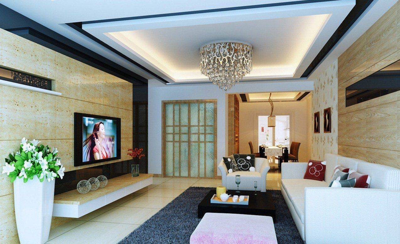 Дизайн потолков из гипсокартона: варианты для зала и других комнат, выбор конструкции, виды подсветки