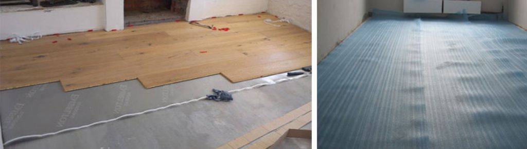 Укладка ламината на бетонный пол с подложкой: как уложить и выбор клея?