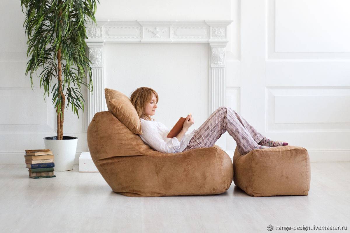 Как выбрать кресло-мешок, чтобы дома было не только уютно, но и стильно