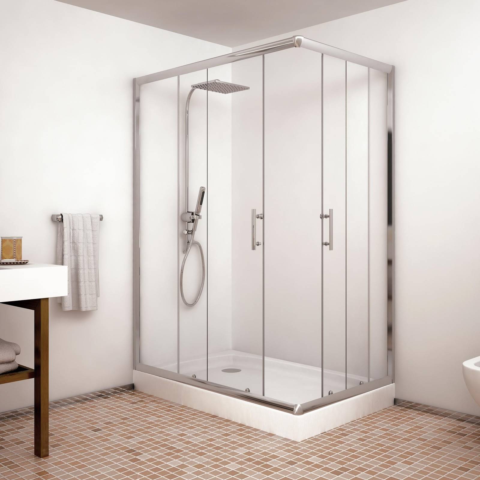 Рейтинг встраиваемых душевых систем с тропическим душем