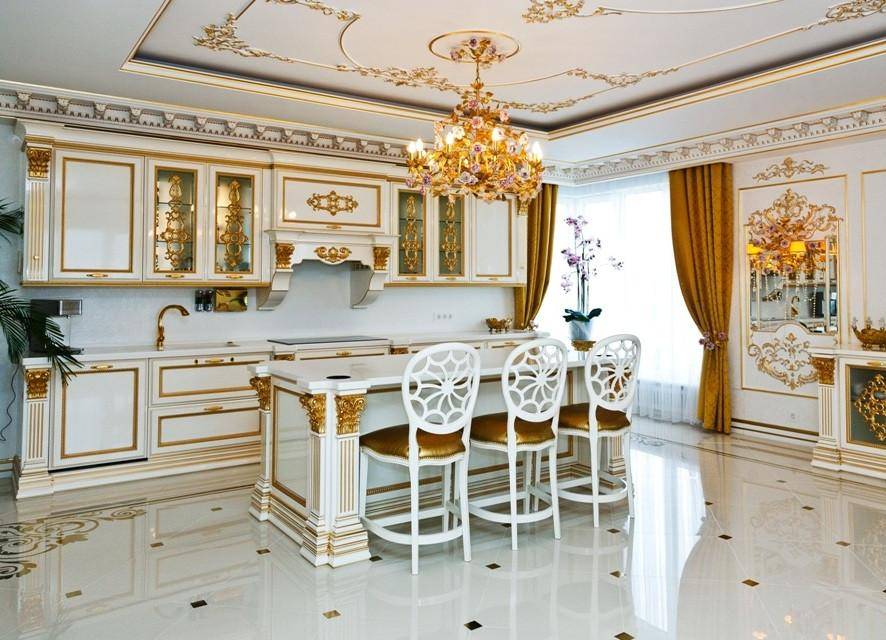 Стиль барокко в интерьере: дизайн - 42 фото