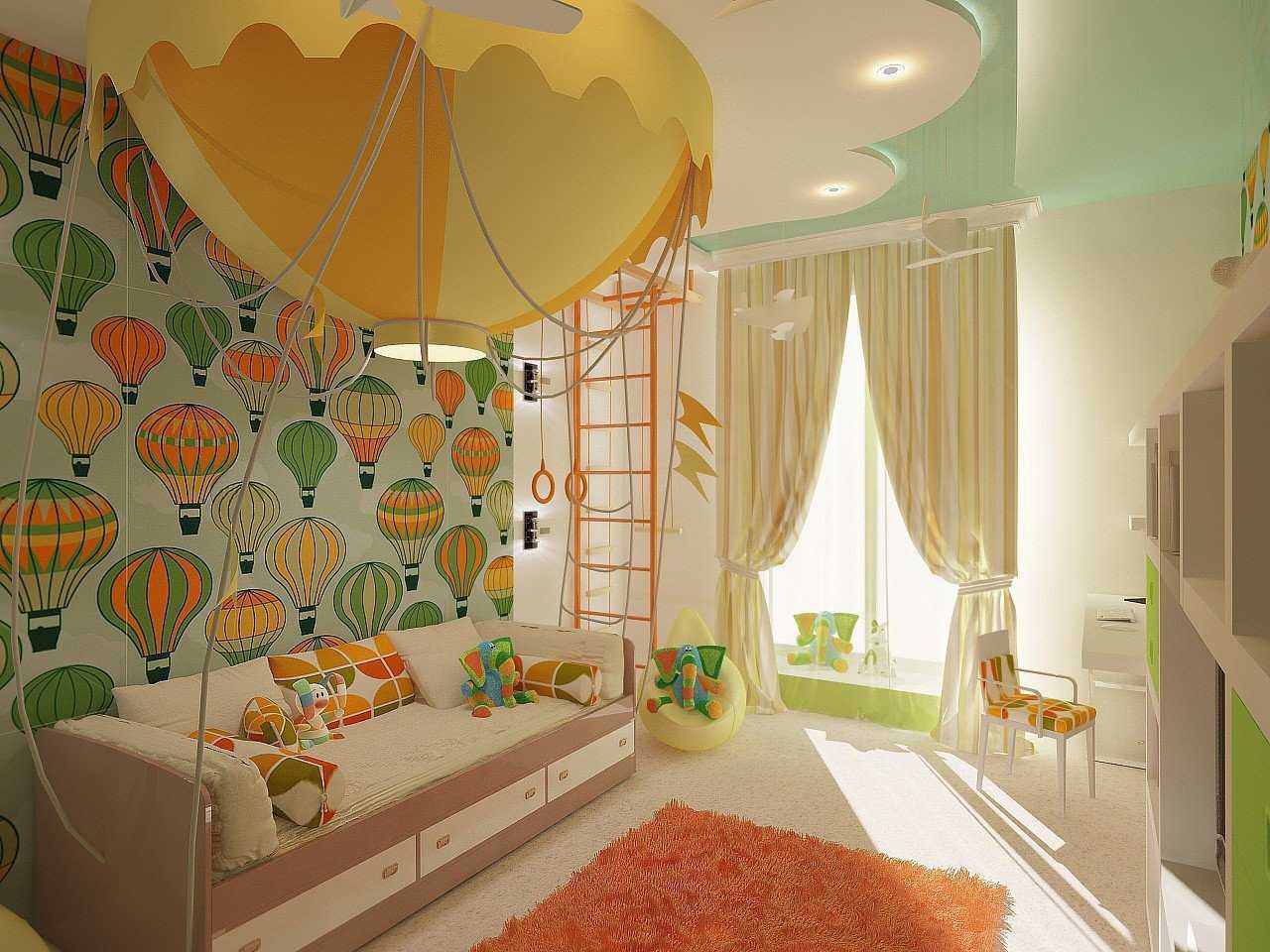 все о дизайне детской комнаты