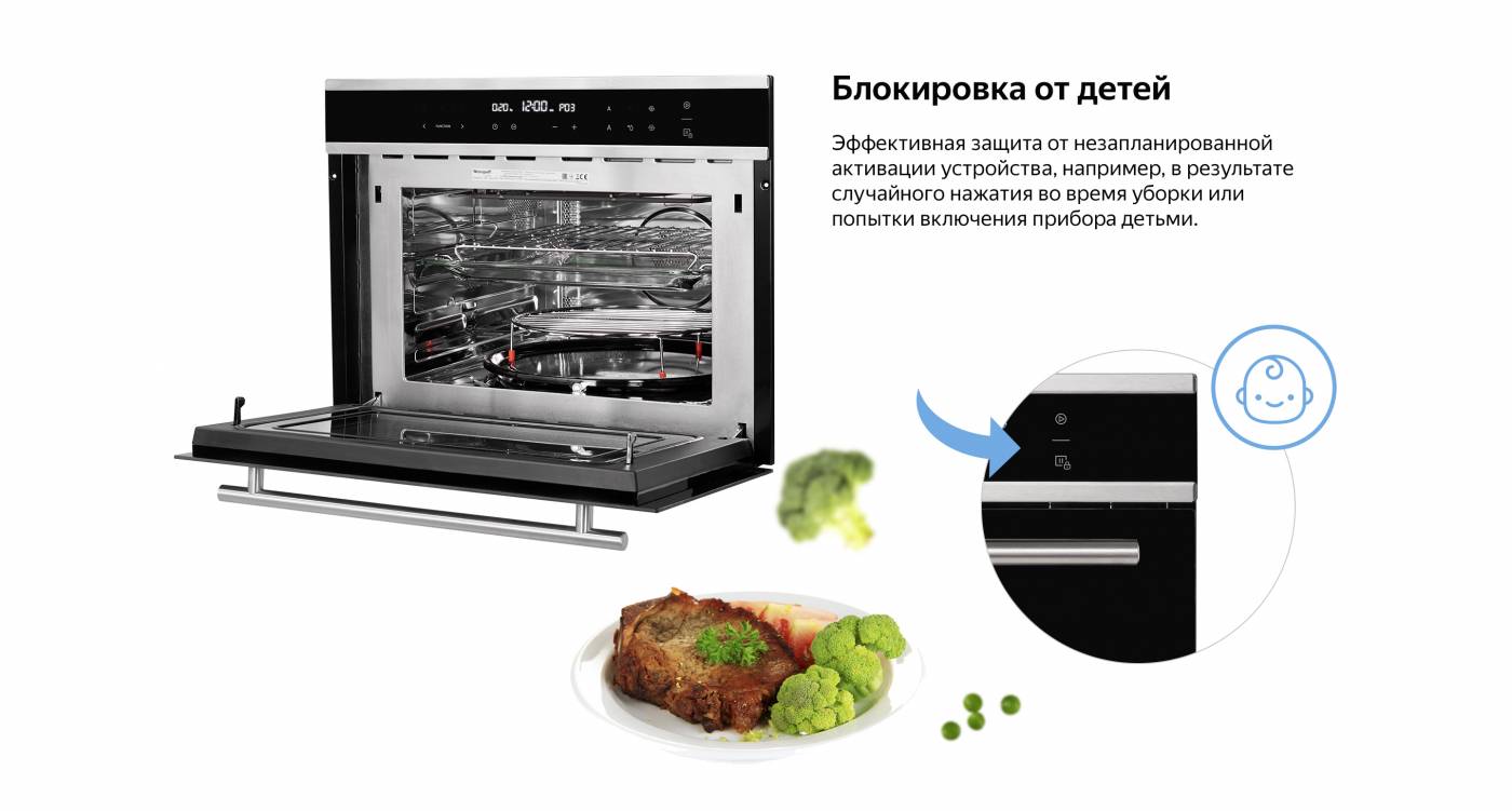Какой встраиваемый духовой шкаф с функцией свч выбрать для дома