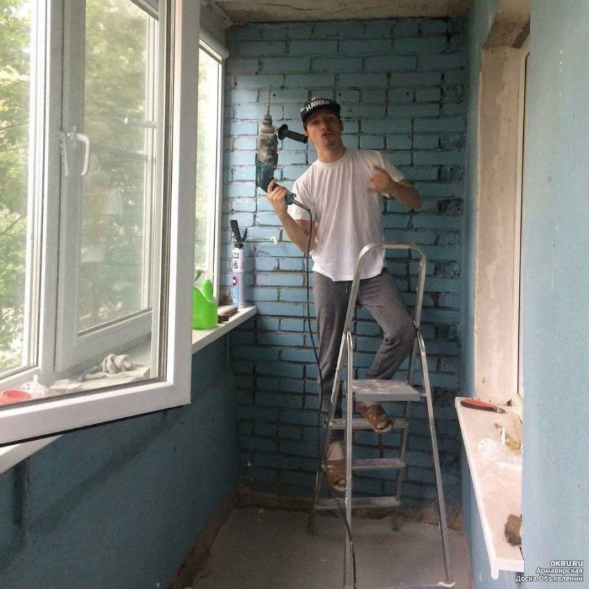 Ремонт балконных плит: укрепление и восстановление плиты