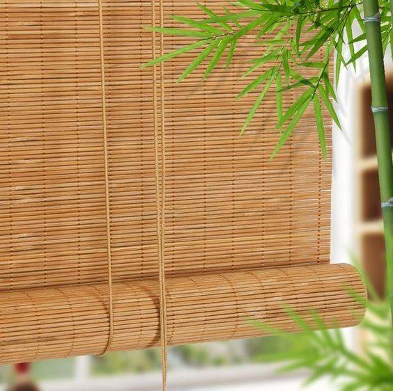 Бамбуковые шторы на дверной проем: виды, советы по установке