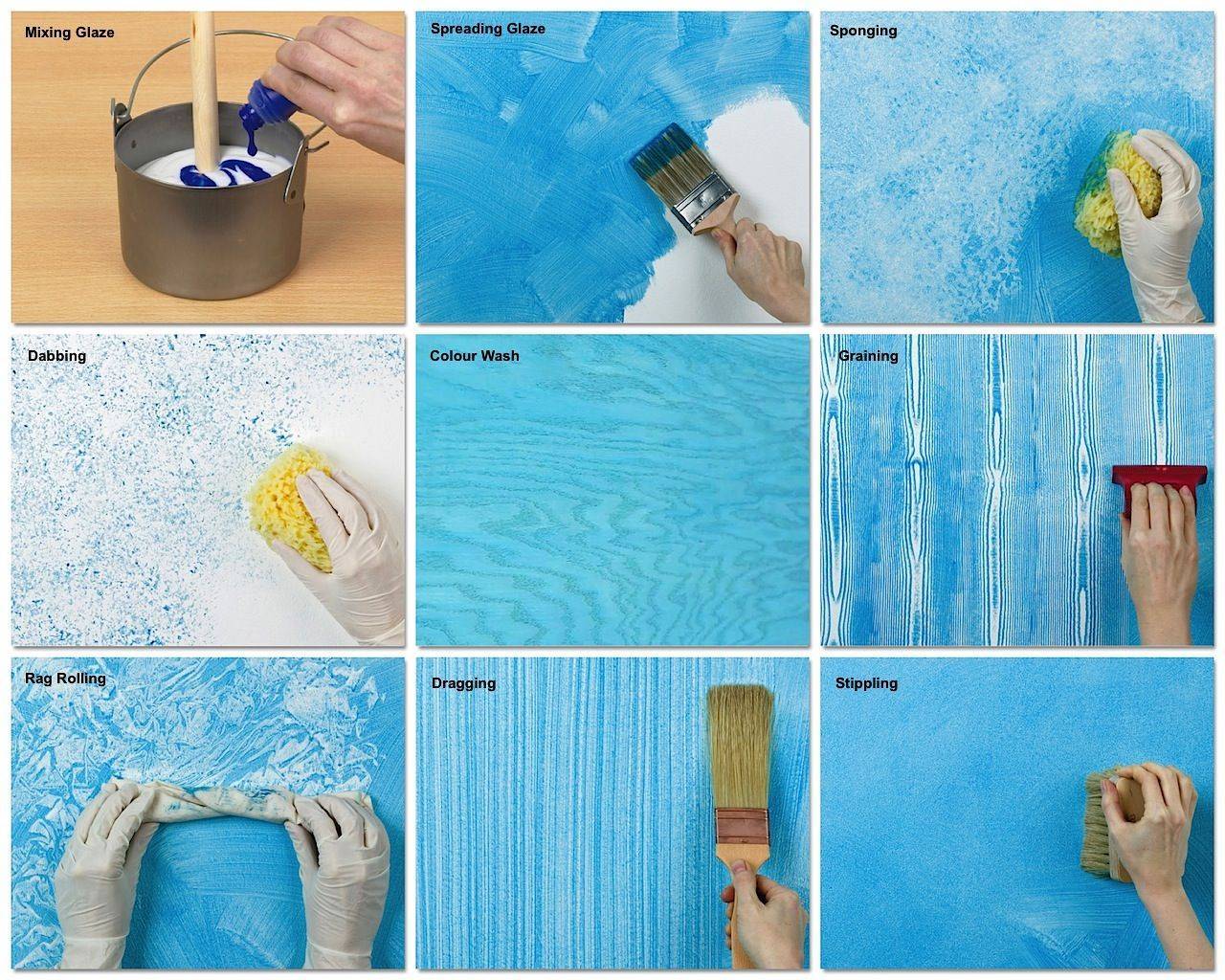 Покраска стен в квартире своими руками: фото, видео инструкция