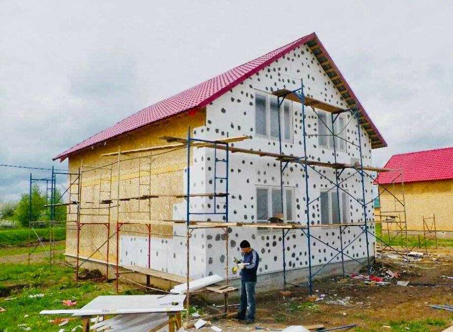 Варианты внешней отделки газобетонных стен